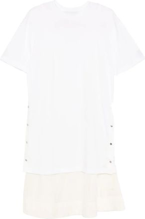 3.1 Phillip Lim crew neck short-sleevees dress - White
