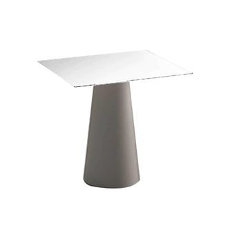 Plust Mesa De Comedor Cuadrada Dise&ntilde;o Moderno Jard&iacute;n Terraza Fura T1-dq - Beige
