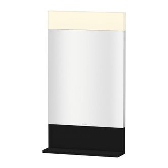 Duravit Espejo Vero Duravit Con Balda Inferior, 7510, 450 Mm, Color (frente/cuerpo): Laca Negra De Alto Brillo - Ve751004040