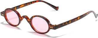 Generic Mens And Womens Outdoor Vacation Decorative Sunglasses(Pink)