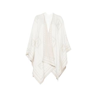 Fendi Geometric-patterned Cape
