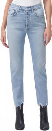 A Gold E Womens Riley Crop Jeans In Blue