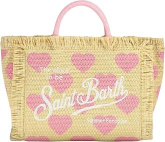 MC2 Saint Barth Borsa Colette in rafia - - Bags - Donna - Rosa - ONE SIZE