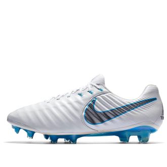 Nike Tiempo Legend 7 Elite FG White Blue Hero AH7238-107