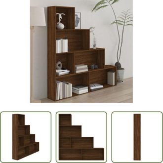 vidaXL vidaXL Libreria per casa - Libreria Rovere Marrone 155x24x160 cm