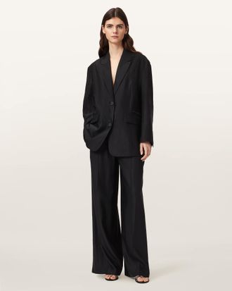 AllSaints Charley Oversized Single Breasted Blazer
