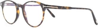 Tom Ford Optical Frame - Heren - Brillen - Bruin - 49 MM - Accessoires
