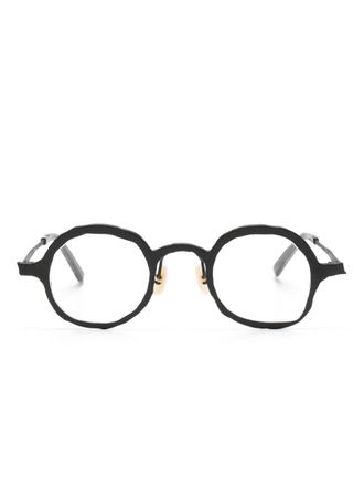 Masahiromaruyama Occhiali tondi - Nero