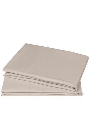 California Design Den Set of 2 Pillowcases - Grand Indulgence 1000 Thread Count 100% Cotton Sateen in Beige (Sand Tone) at Nordstrom, Size Standard