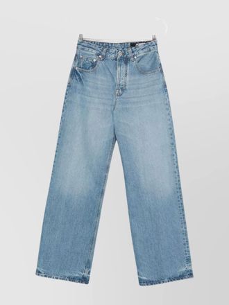 Jacquemus denim high-rise wide-leg jeans