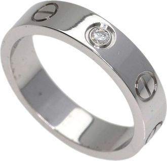 Cartier White Gold (18K) Band Ring (Pre-Owned)