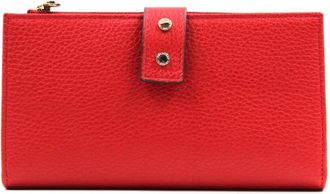 Pourchet Grand Porte-monnaie - Dames - Portefeuilles - Rood - ONE Size - Leer - Accessoires