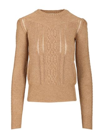 Isabel Marant Kelia Knitwear Beige-Donna