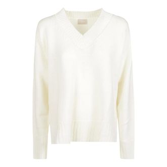 Drumohr Dames, Truien, Wit, Maat: M Wol