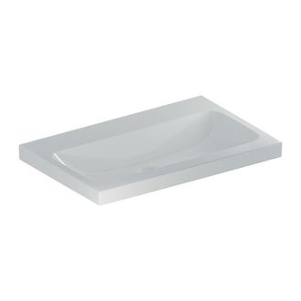 Keramag Keramag - Lavabo Geberit Icon Light, 75 Cm X 48 Cm, Sin Agujero Para Grifo