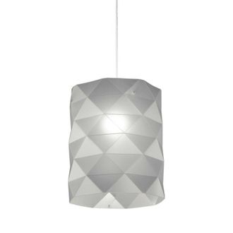 Linea Zero Suspensi&oacute;n Plata En Metal Cromado Cm. 27x32h