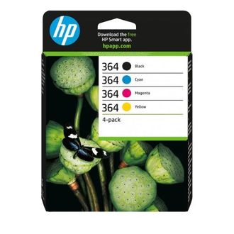 OEM Paquete De 4 Cartuchos De Tinta Hp 364 (n9j73ae), Cian/magenta/amarillo/negro