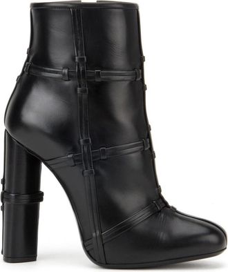 Generic Woman Side Zipper High Heels Ankle Boots, Comfortable Chunky Block Heel Party Short Booties, Classic Round Toe Fall Winter Stylish Dress Shoes for Off