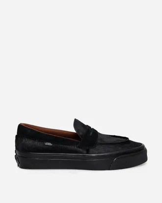 Vans Premium Pony Hair Loafers Black