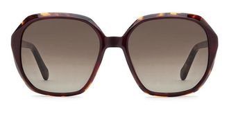 Fossil FOS 2159/S YDC/HA Womens Sunglasses Burgundy Size 54