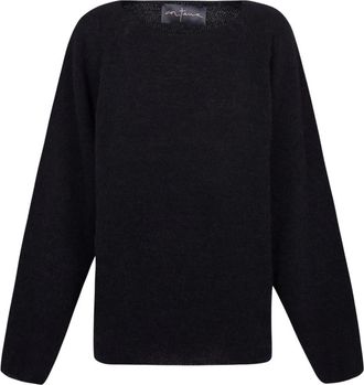 Cortana Round-neck Knitwear, female, Black, M, Marlon Jumper