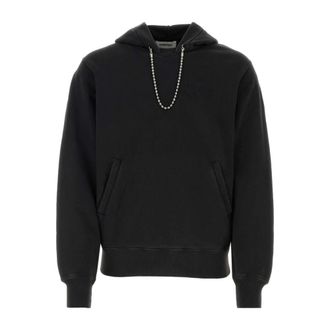 AMBUSH Black cotton oversize sweatshirt
