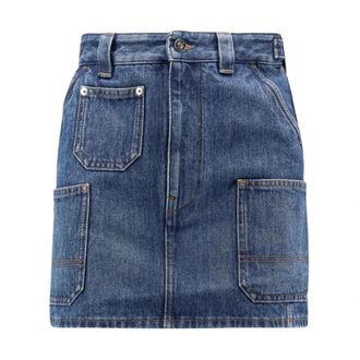 Givenchy Mujer, Faldas, Azul, Talla: S