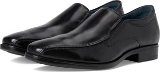 Johnston & Murphy Gibbons Run-Off Mens Lace Up Wing Tip Shoes Black Full Grain : 11.5 W (EE), Leather