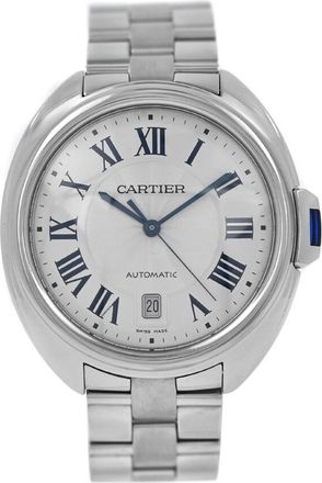 Cartier Pre-owned Cartier Cle Silver Dial Mens Watch WSCL0007