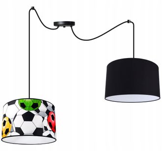 OEM L&aacute;mpara Colgante Pantalla Ara&ntilde;a Infantil Led Bolas Mix