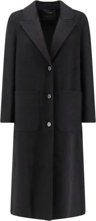 Paltò Mujer, Abrigos, Negro, Talla: S