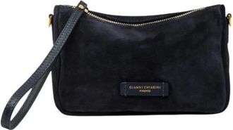 Gianni Chiarini Nora Pouch - Dames - Clutches - Blauw - ONE Size - Leer - Tassen