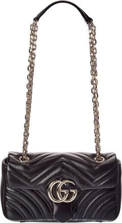 Gucci Dnu Gucci Gg Marmont Small Leather Shoulder Bag
