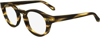 Ferragamo SF2998 216 Striped Brown 50mm