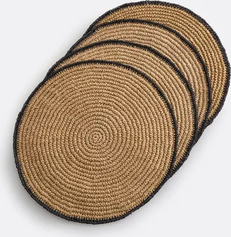 La Redoute Interieurs Set van 4 placemats in papier, Solia