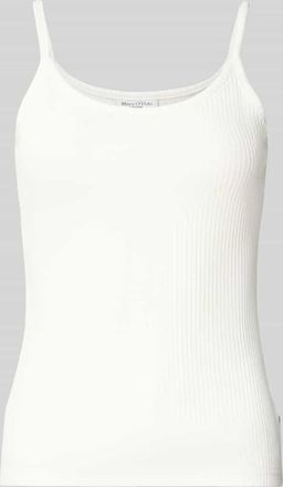 Marc O'Polo Denim Marc OPolo Denim Slim Fit Tr&auml;gertop aus Baumwoll-Mix in Offwhite, Gr&ouml;&szlig;e XS