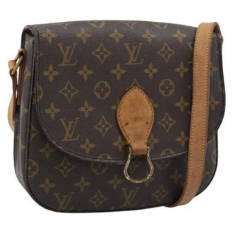 Louis Vuitton Pre-owned Saint Cloud Crossbody Bag - Dames - Pre-owned - Bruin - Maat: ONE Size Leer