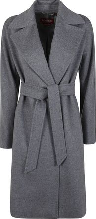 Max Mara Coat Classic Belted Mst Dravenna