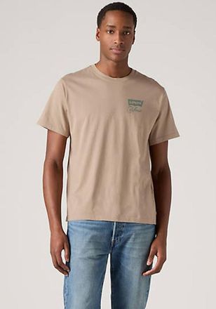 Levi's Camiseta de fit holgado - Hombre - XL - Verde / Animal Humor Tank Lsa Fungi Body Laurel Wreathlogo