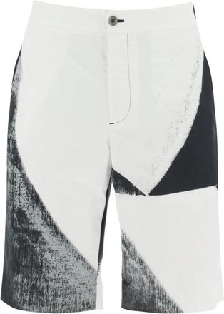 Alexander McQueen Shorts - Heren - Korte Broeken - Veelkleurig - S - Katoen - Korte Broeken