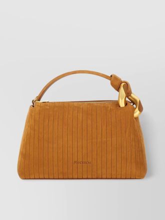 J.W.Anderson pleated cross-body bag gold-tone hardware