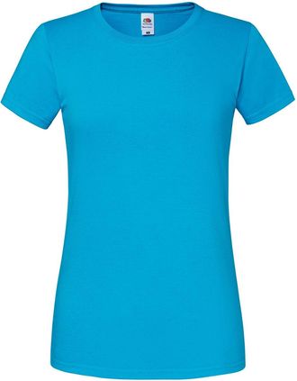 Fruit Of The Loom Rundhalsshirt »Lady Fit Premium« Packung, 2er-Pack, 2 Stk. tlg