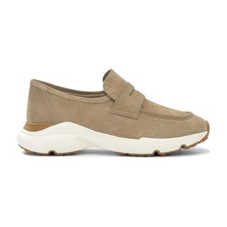 Tod's Mocassino Sport Run - Dames - Schoenen - Beige - Maat: 40 EU Leer