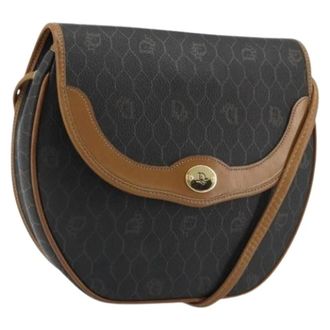 Dior Pre-owned Cross Body Bags, female, Black, Size: ONE SIZE Pre-owned Vintage Shoulder Bag