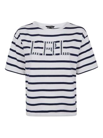 Lauren Ralph Lauren striped T-shirt - White