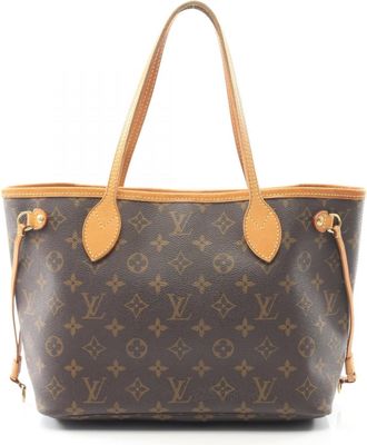 Louis Vuitton Brown Monogram Monogram Leather Tote Bag (Pre-Owned)