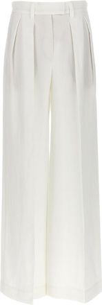 Brunello Cucinelli White Palazzo pants
