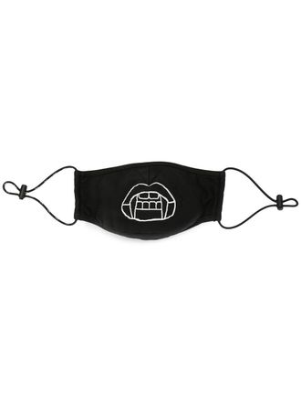 Haculla Fang Lips face mask - men - Cotton - One Size - Black