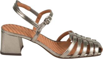 Chie Mihara Met Hak - Dames - Sandalen met hakken - Grijs - 36 EU - Schoenen