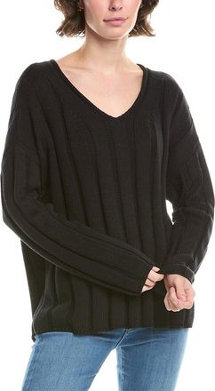 Forté Cashmere Wide Rib Sweater